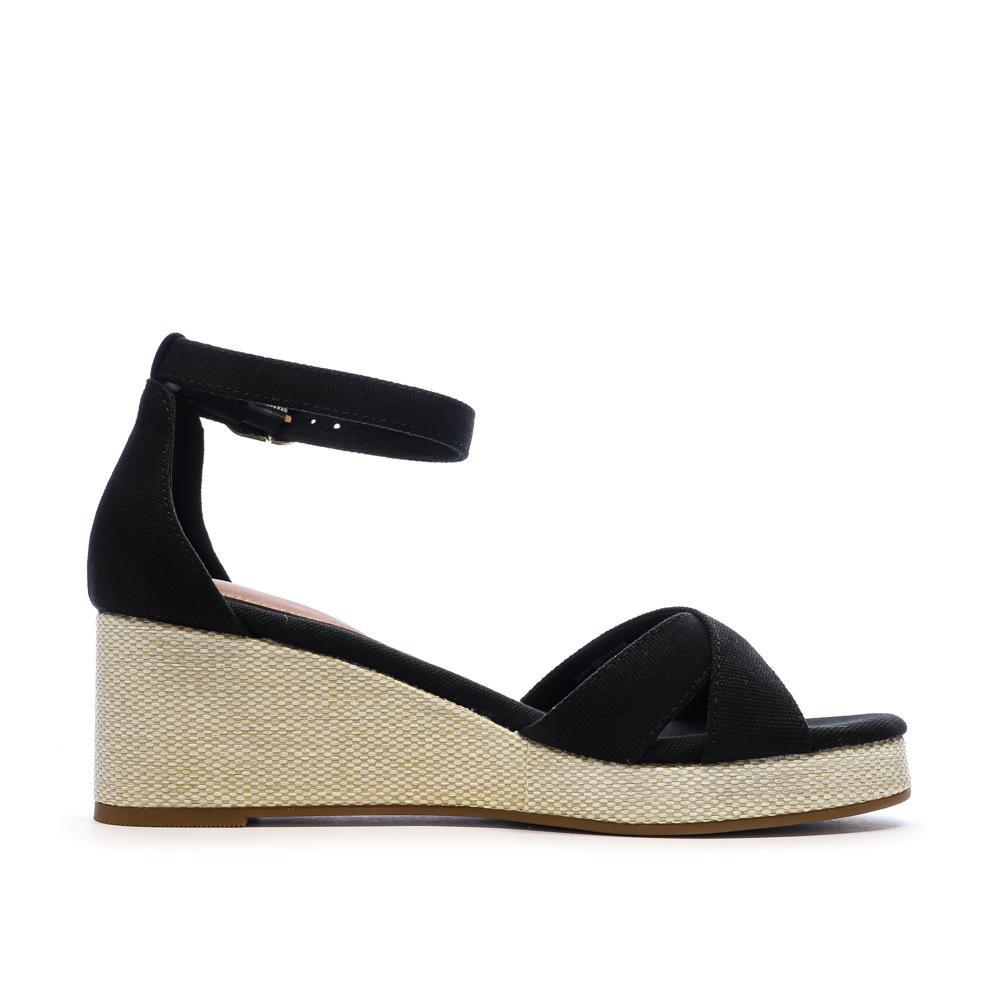 Sandales Noir Femme Tommy Hilfiger Flag Criss-cros vue 2
