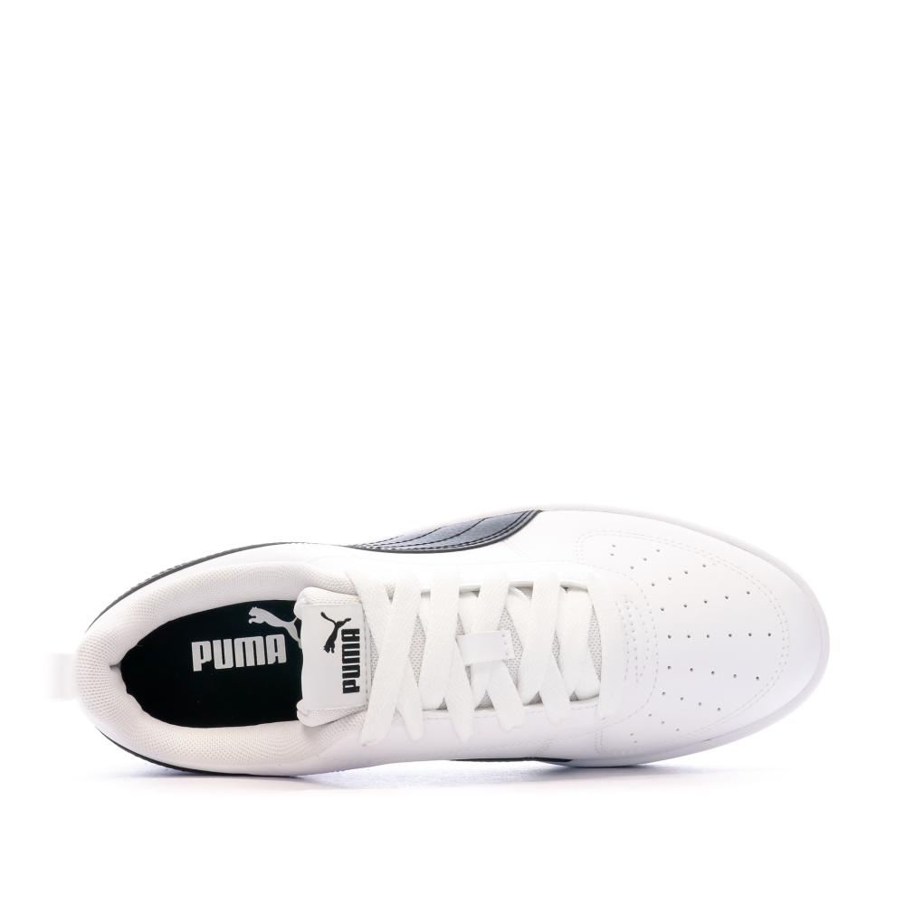 Baskets Blanches/Noir Homme Puma Rickie vue 4