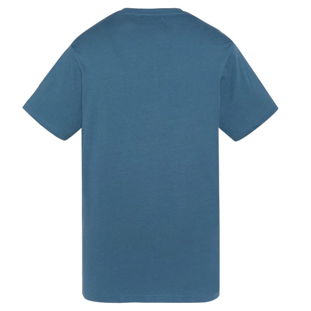 T-Shirt Bleu Homme Schott Brode vue 2