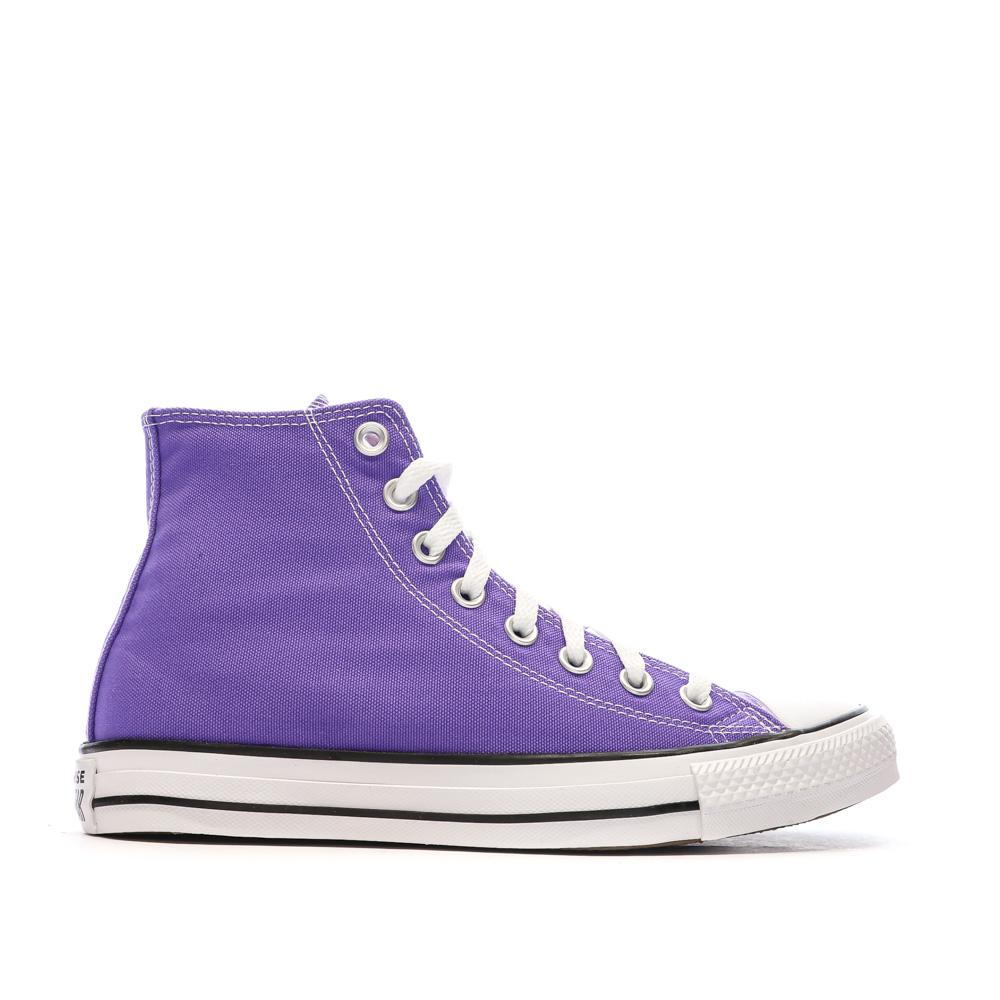 Baskets Violettes Femme Converse Chuck Taylor All Star vue 2