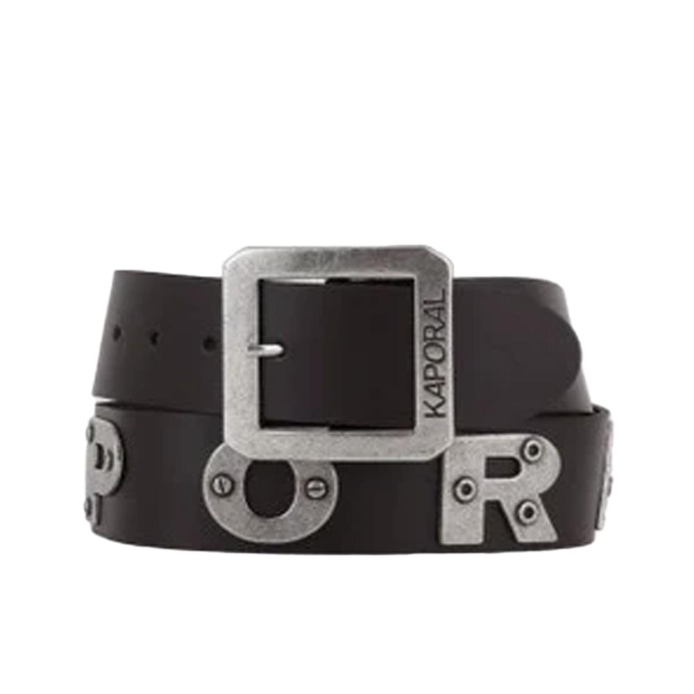 Cinturón negro para hombre Kaporal BOLD ver 2