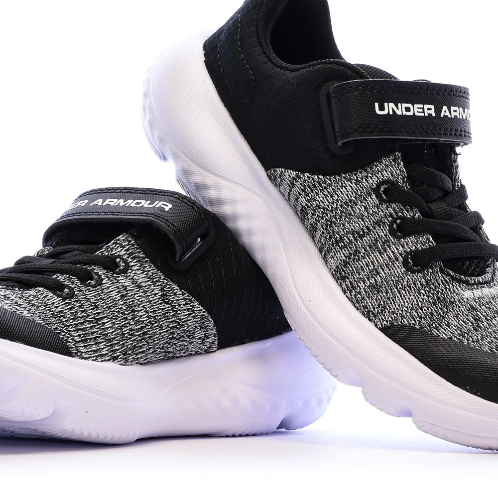 Baskets Noires/Grises Garçon Under Armour Revitalize vue 7