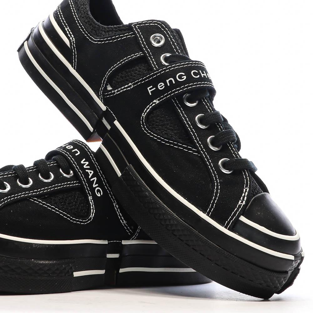 Baskets Noires Homme Converse Chuck 70 2-IN vue 7