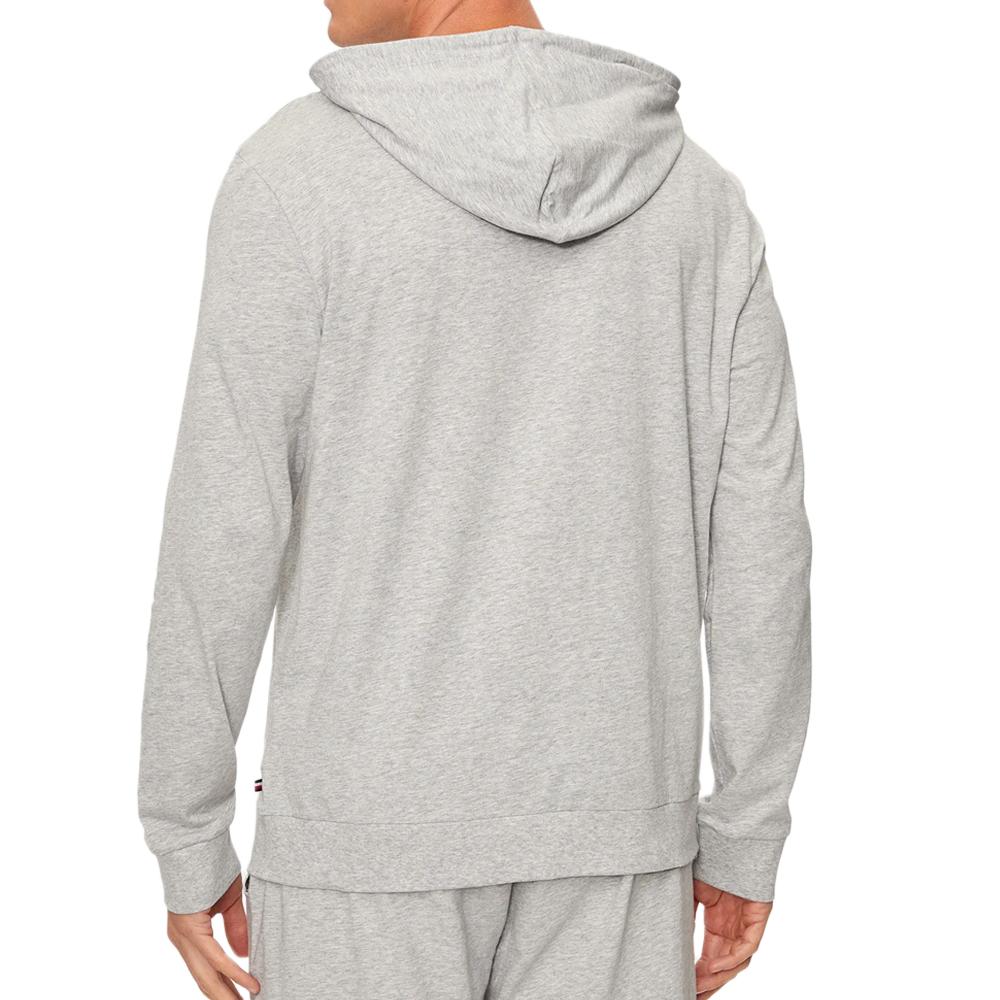 Sweat Gris Homme Tommy Hilfiger Heather vue 2