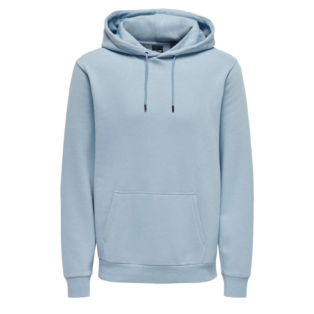 Sweat à Capuche Bleu Moyen Homme Only & Sons Ceres vue 3
