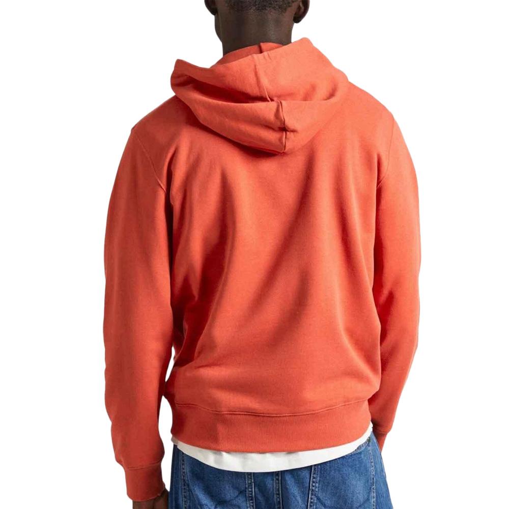 Sweat Orange Homme Pepe jeans Joe vue 2