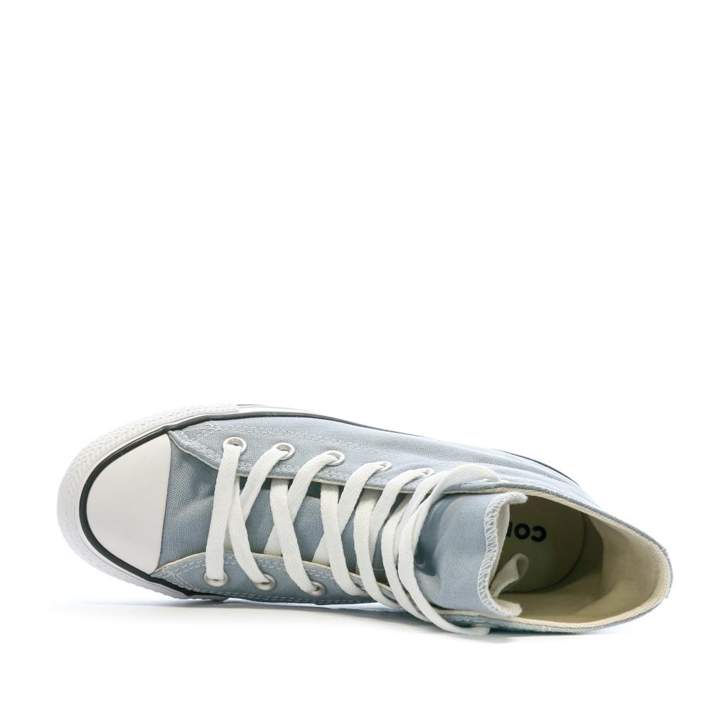 Baskets Bleu Mixte Converse Obsidian vue 4