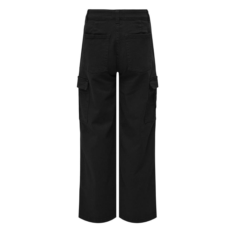 Pantalon Droit Noir Fille Kids ONLY Kogyarrow vue 2