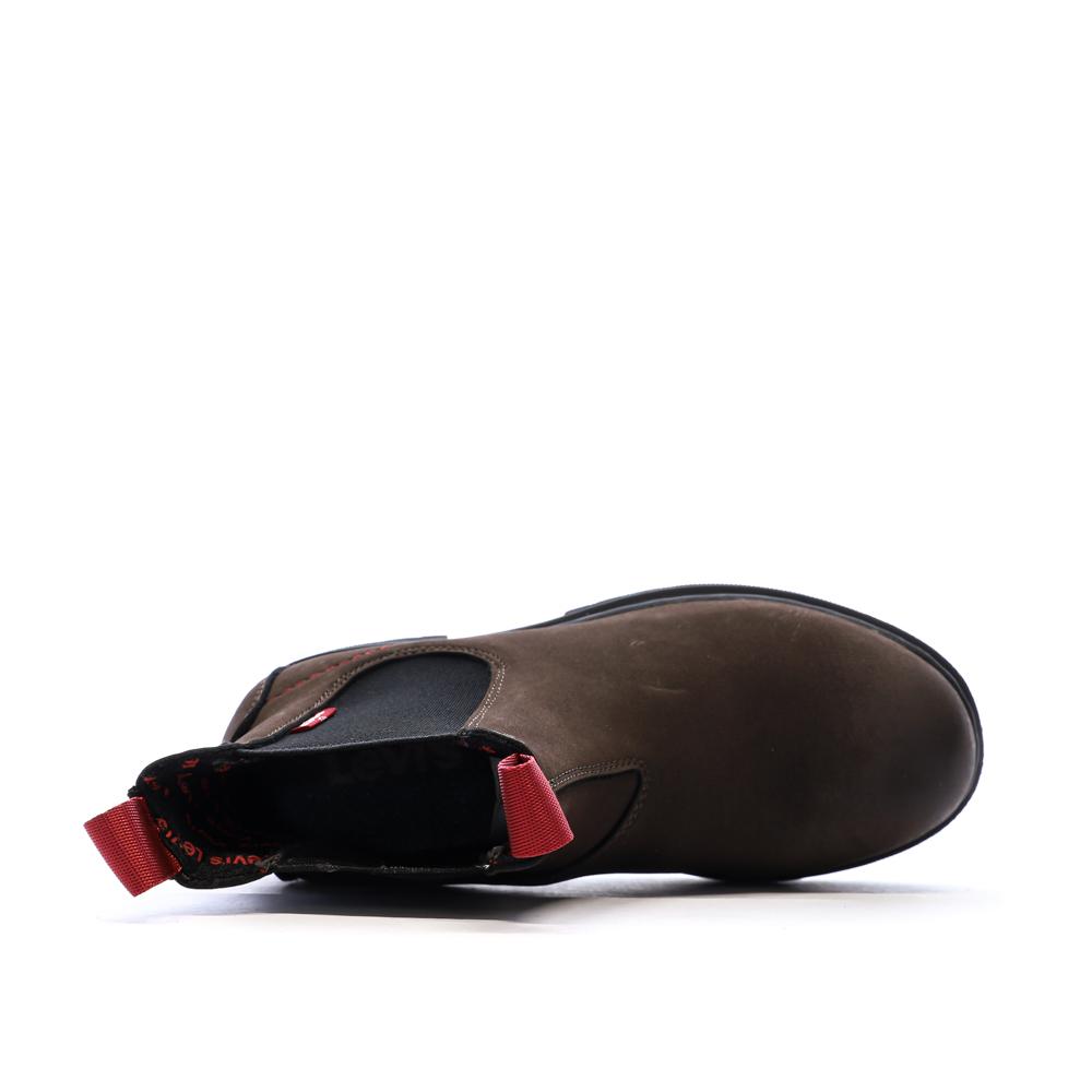 Bottines Marron Enfant Levi's Ohio vue 4
