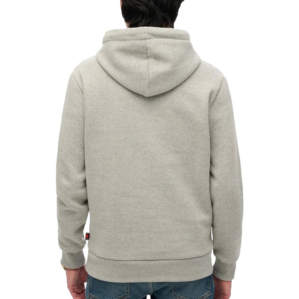 Sweat Gris Homme Superdry North vue 2
