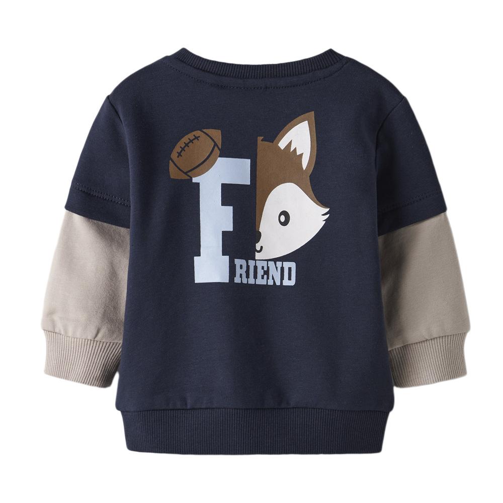 Sweat Marine Garçon Name it Sumo vue 2