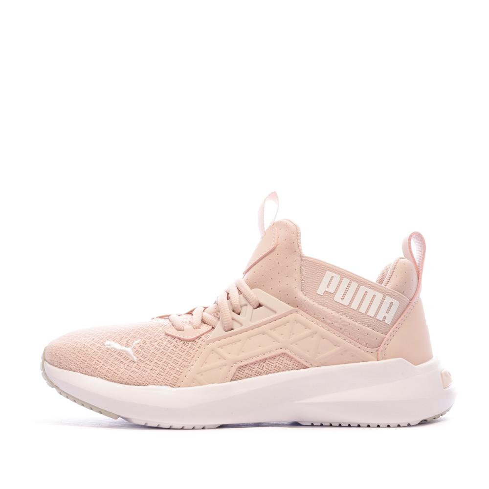 Baskets Roses Femme Puma Softride Enzo pas cher