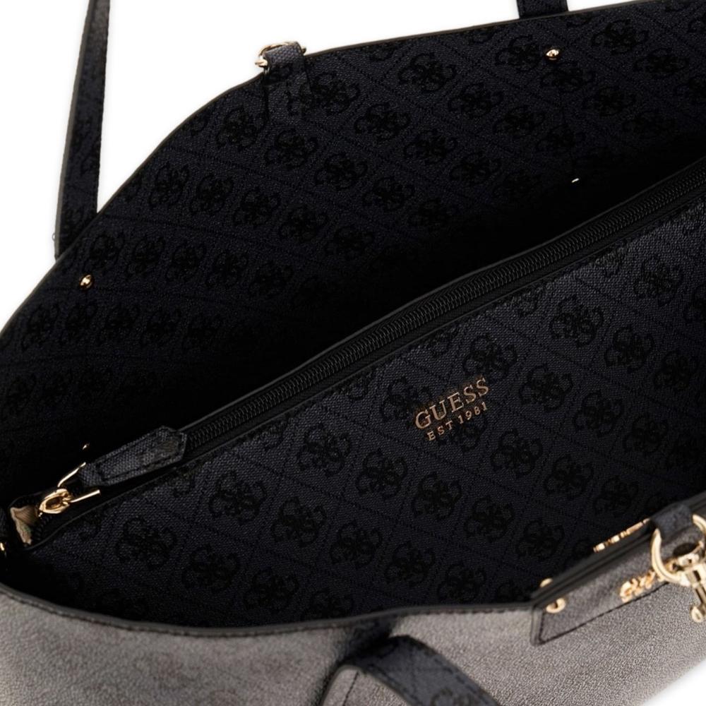 Sac à Main Gris Femme Guess Eco Brenton Tote vue 3