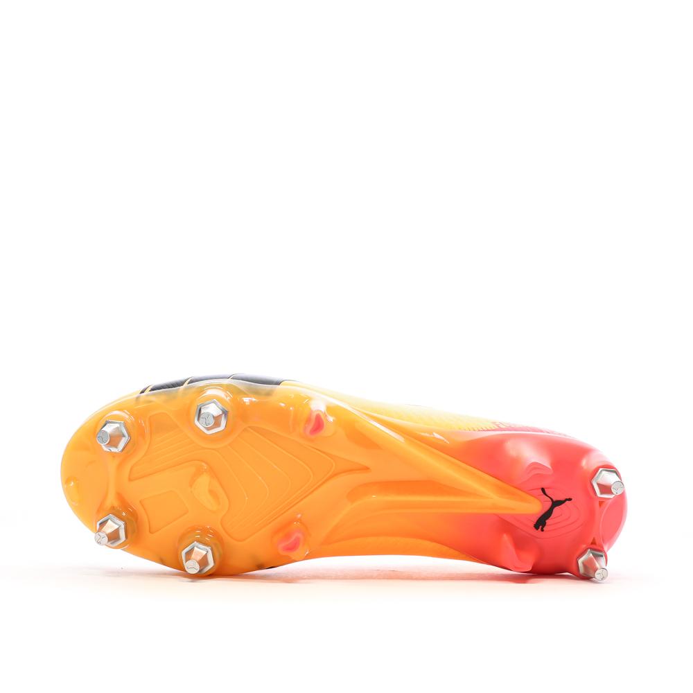 Chaussures de football Orange/Rose Homme Puma Ultra Ultimate vue 5