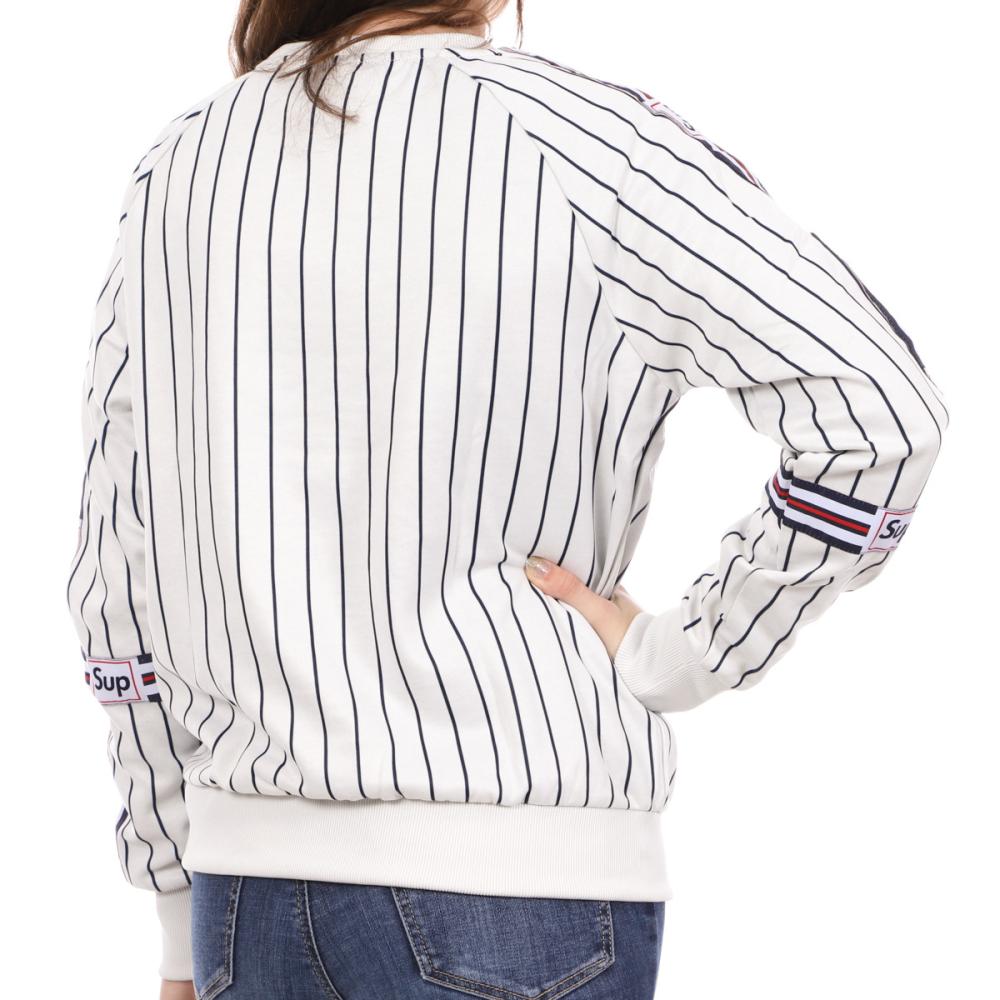 Sweat Blanc Femme Supreme Grip Devote vue 2
