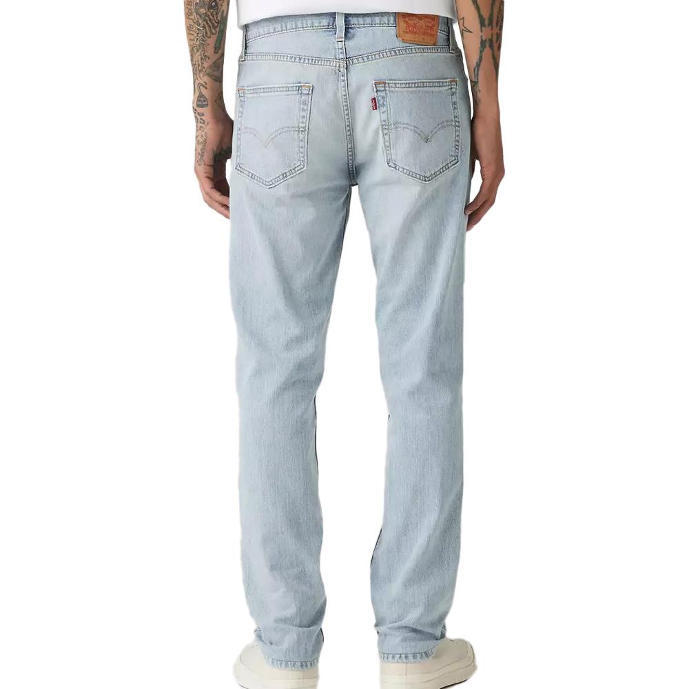 Jean Bleu Homme Levi's 511 Slim Light Indigo vue 2