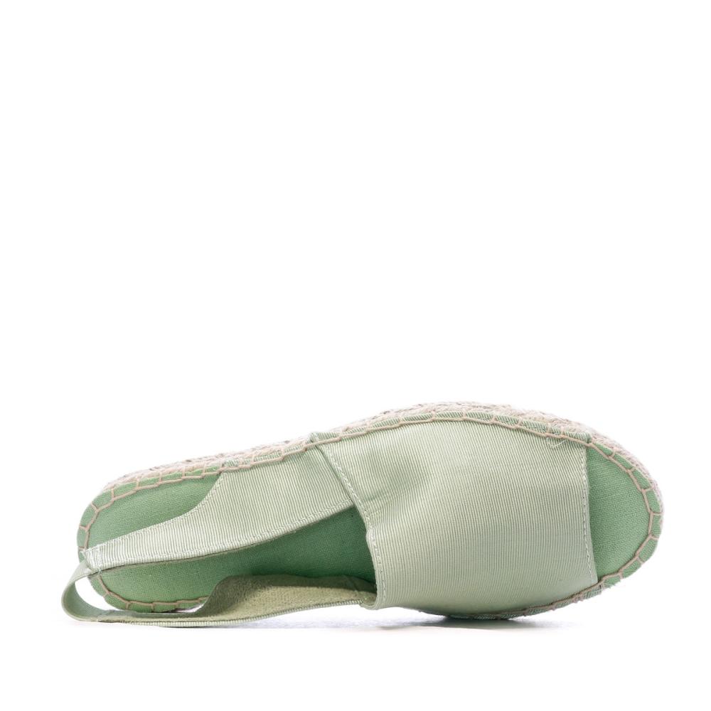 Espadrilles Verte Femme Vero Moda Kera vue 4