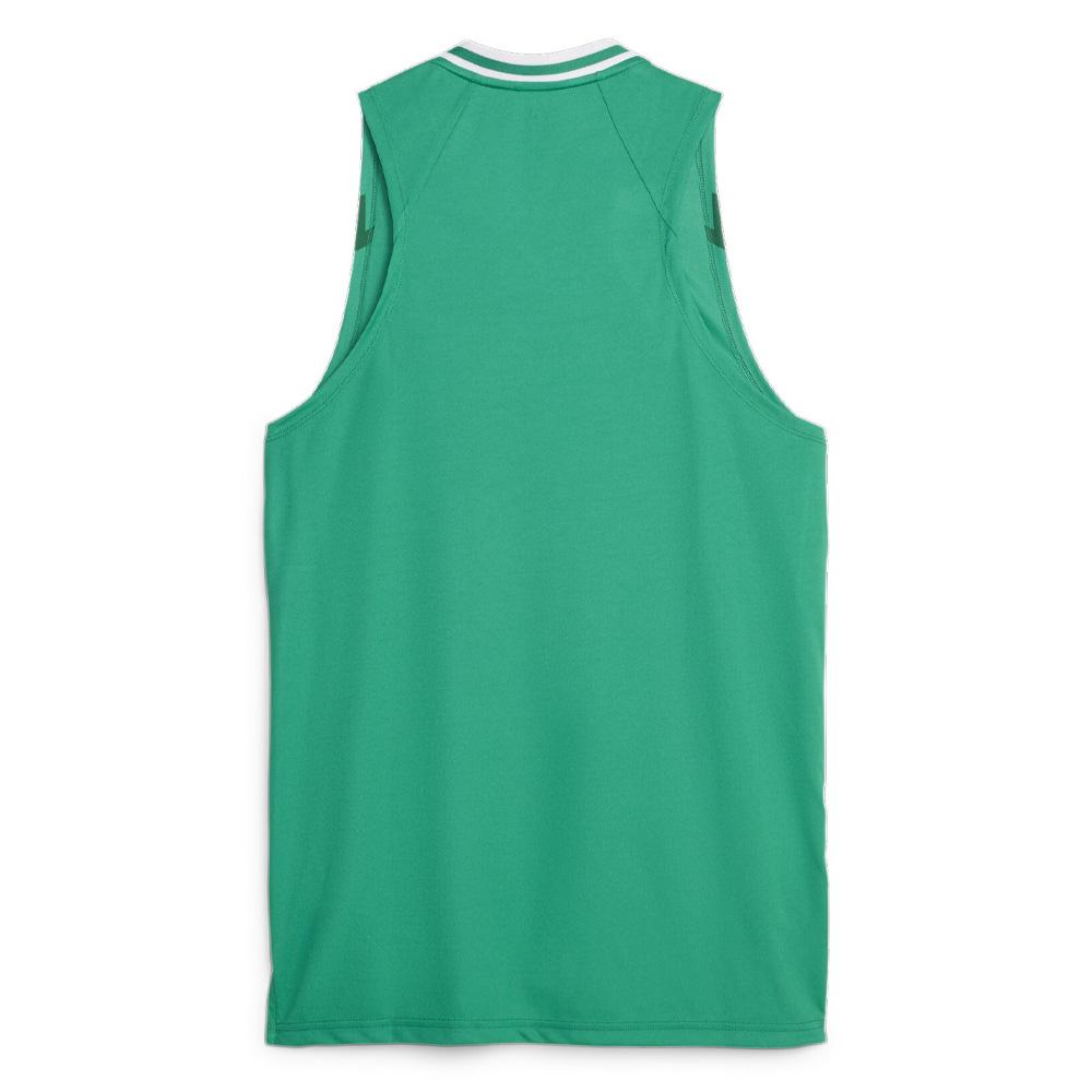 Débardeur de Sport Vert Homme Puma Hoops vue 2