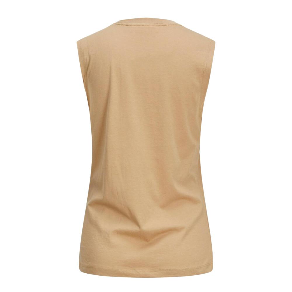 Débardeur Beige Femme JJXX Alvira vue 2