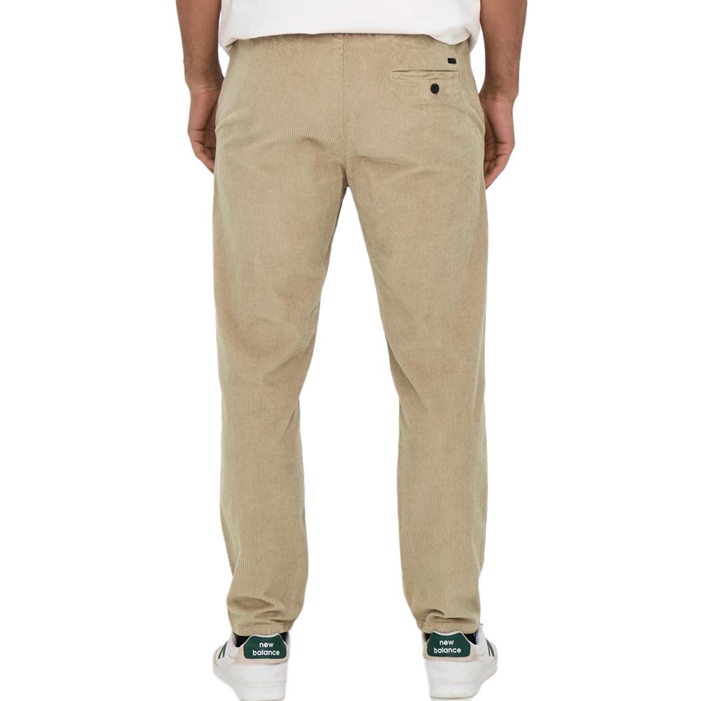 Pantalon Beige/Marron Homme Only & Sons Linus vue 2