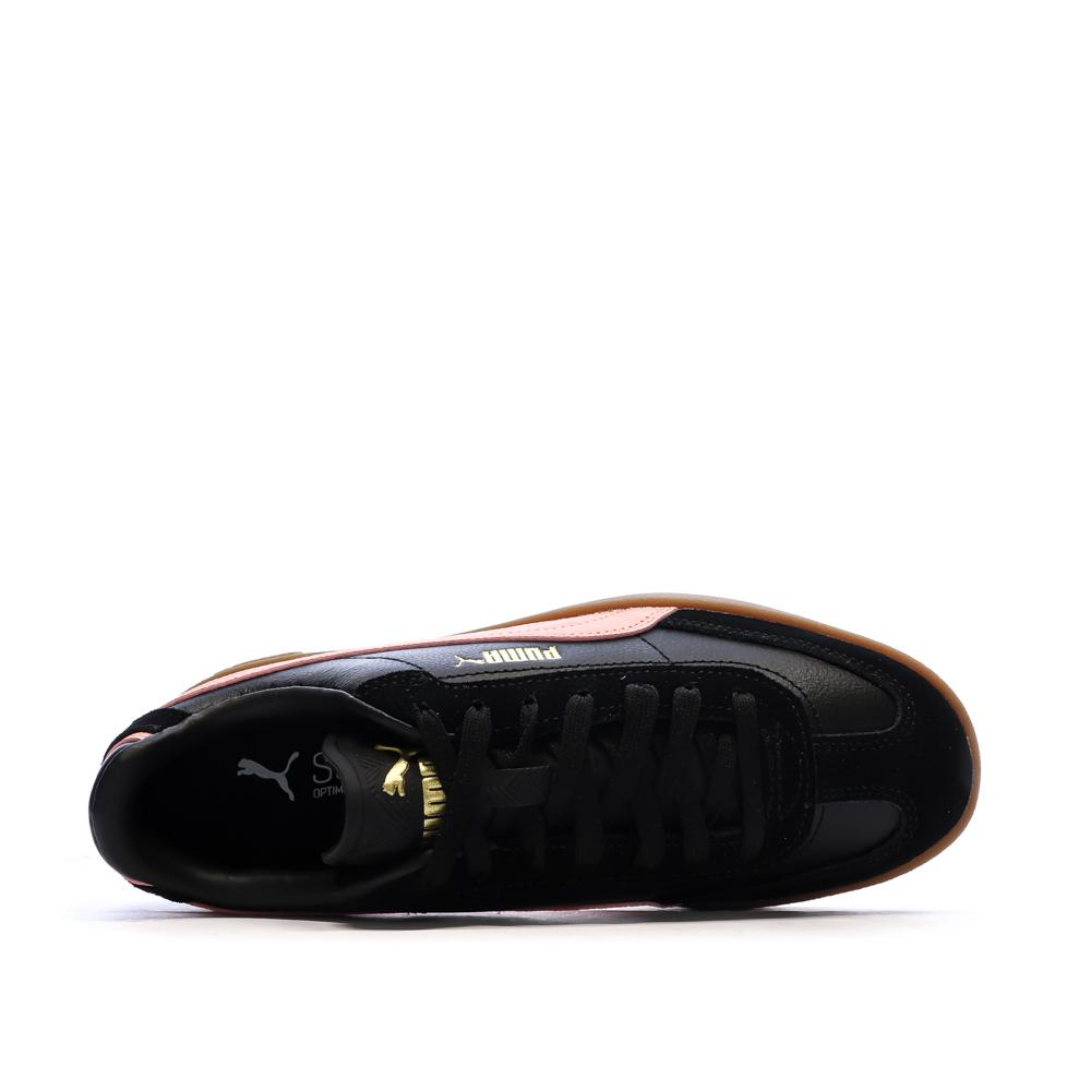 Baskets Noires/Roses Femme Puma Club Ii Era vue 4