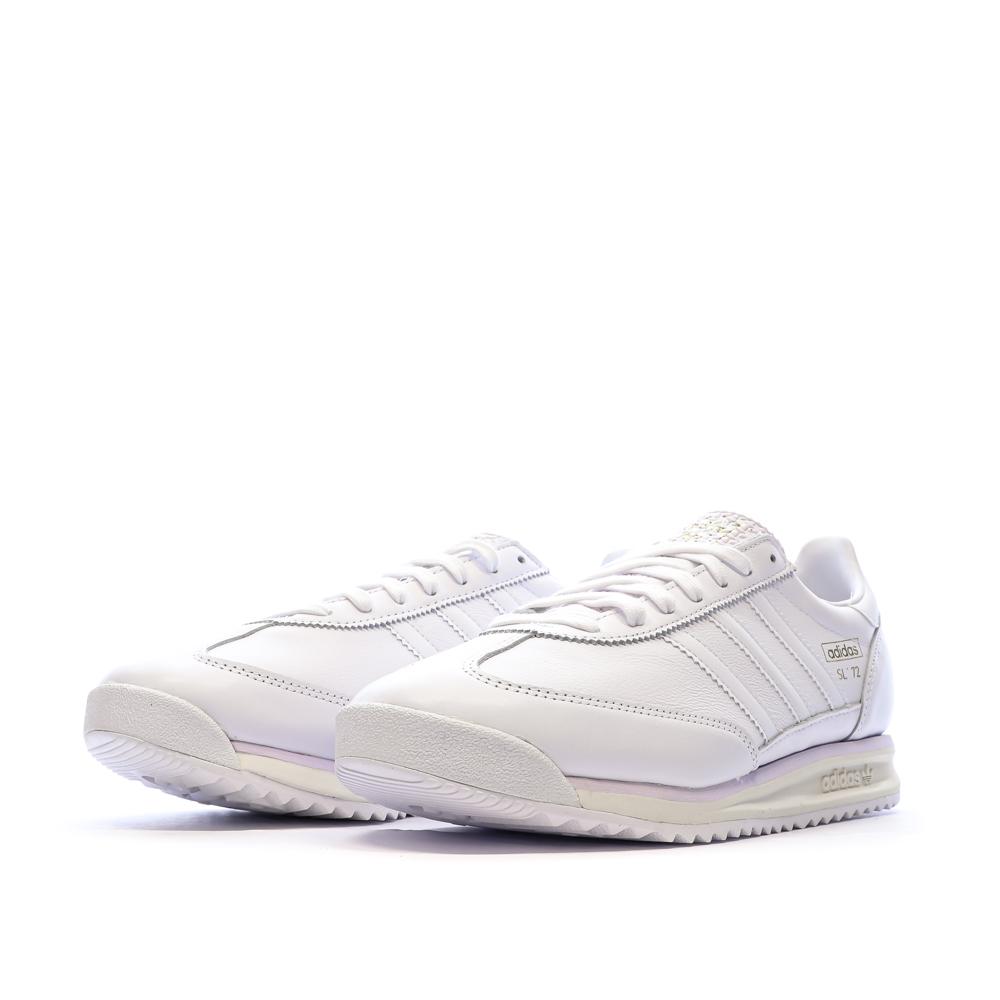 Baskets Blanches Homme Adidas SL 72 RS vue 6