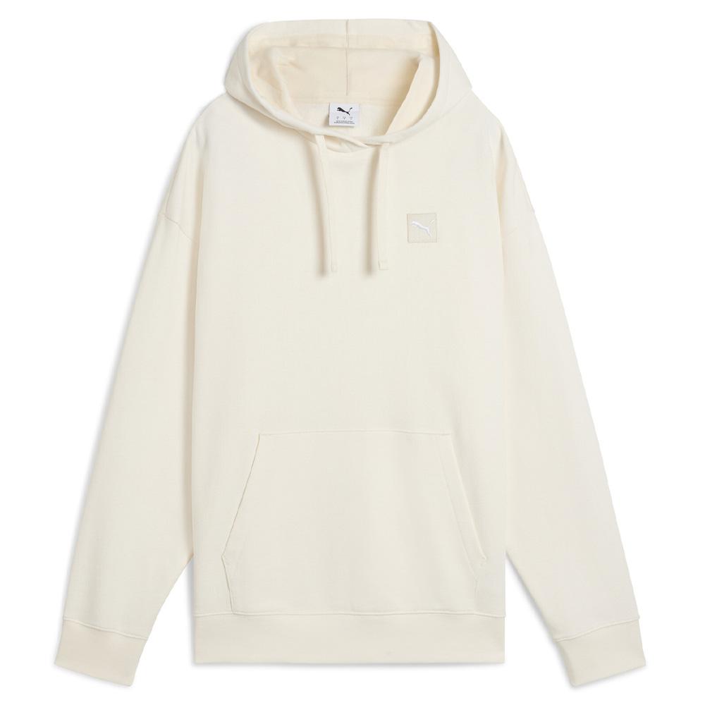 Sweat Capuche Blanc Femme Puma Elevated Comfort pas cher
