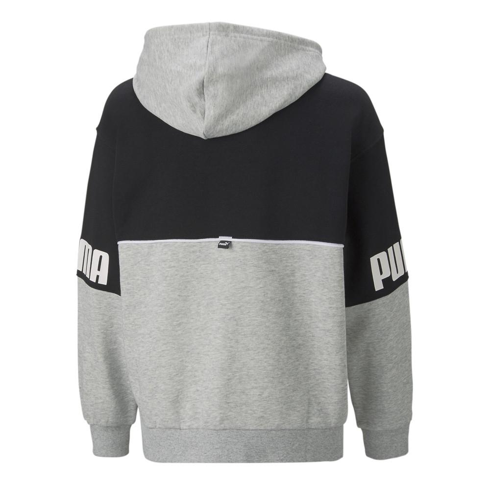 Sweat Gris/Noir Garçon Puma Pwr vue 2