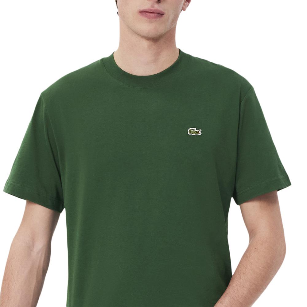 T-shirt Vert Foncé Homme Lacoste Klassiek pas cher