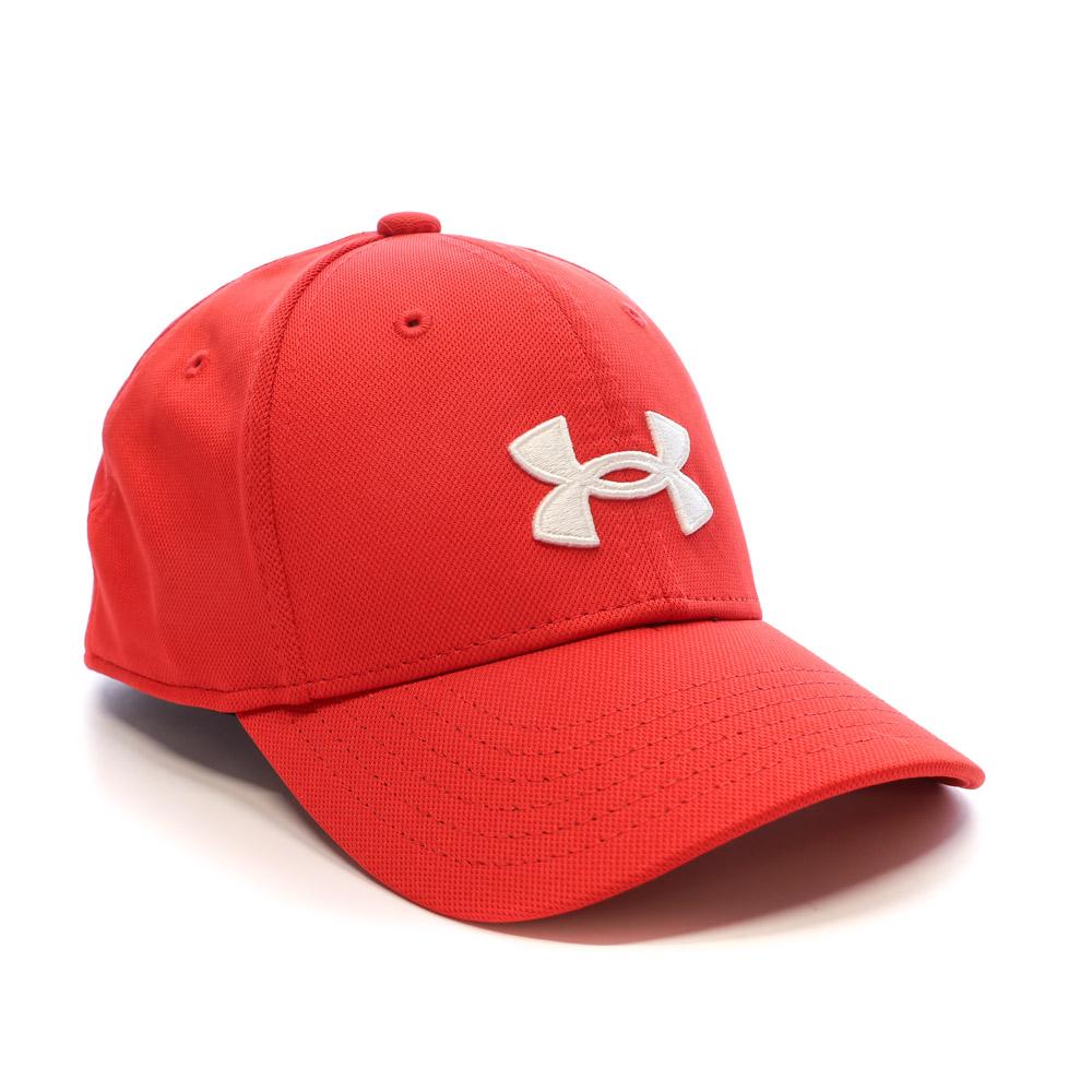 Casquette Rouge Garçon Under Armour Blitzing vue 2
