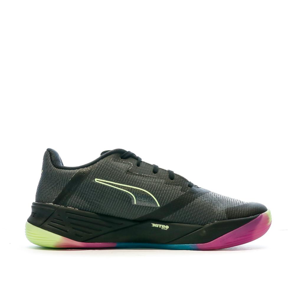 Chaussures de handball Noire Homme Puma 106876-01 vue 2