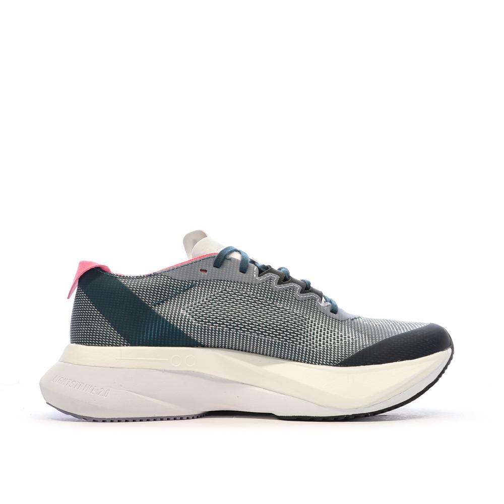 Chaussures de Running Grises Femme Adidas Adizero Boston 12 W vue 2