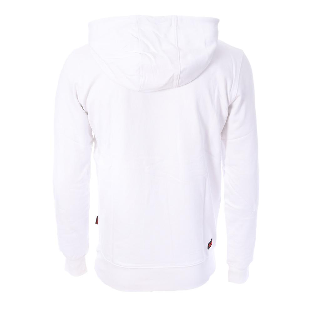 Sweat à Capuche Blanc/Bleu Homme Supreme Grip Manuel vue 2