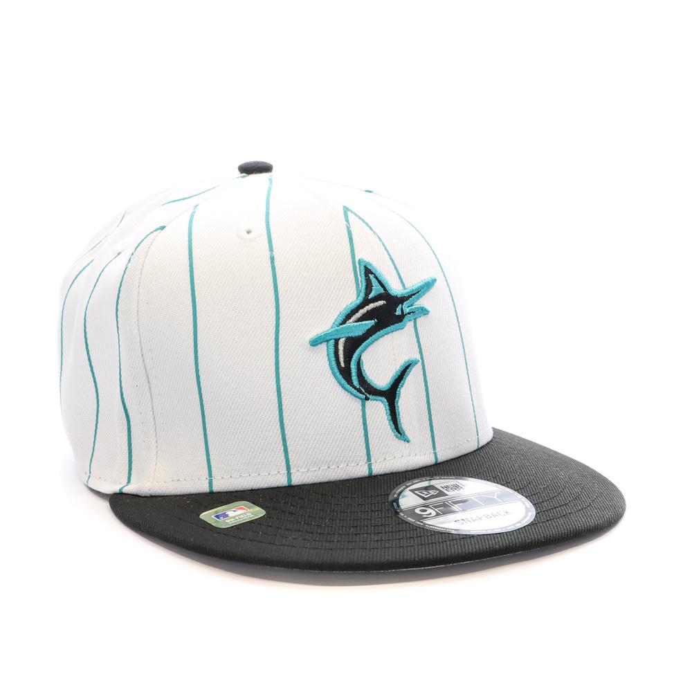 Casquette Blanche/Bleu/Noir Homme New Era Miamar vue 2
