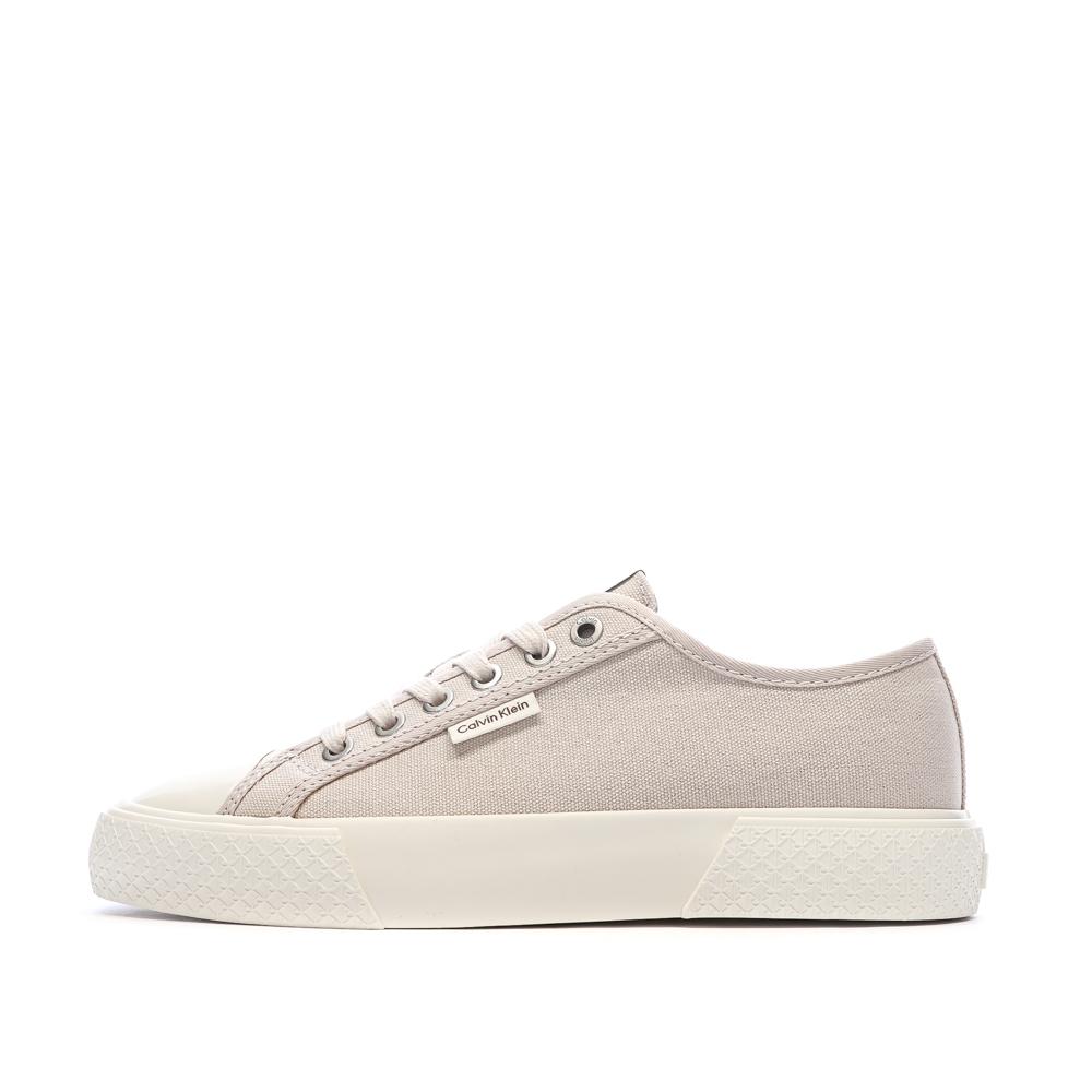 Baskets Rose Femme Calvin Klein Jeans Low Lace pas cher