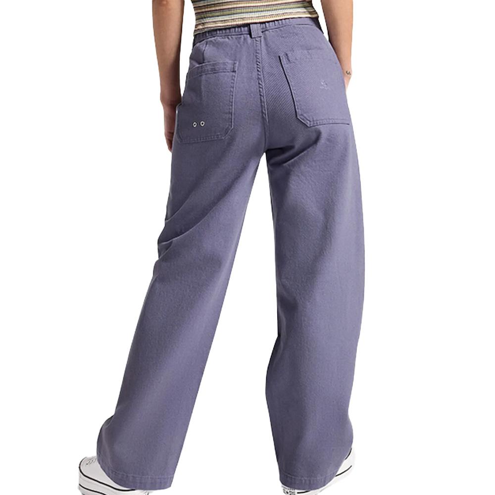 Pantalon Baggy Violet Femme Converse Harbor vue 2
