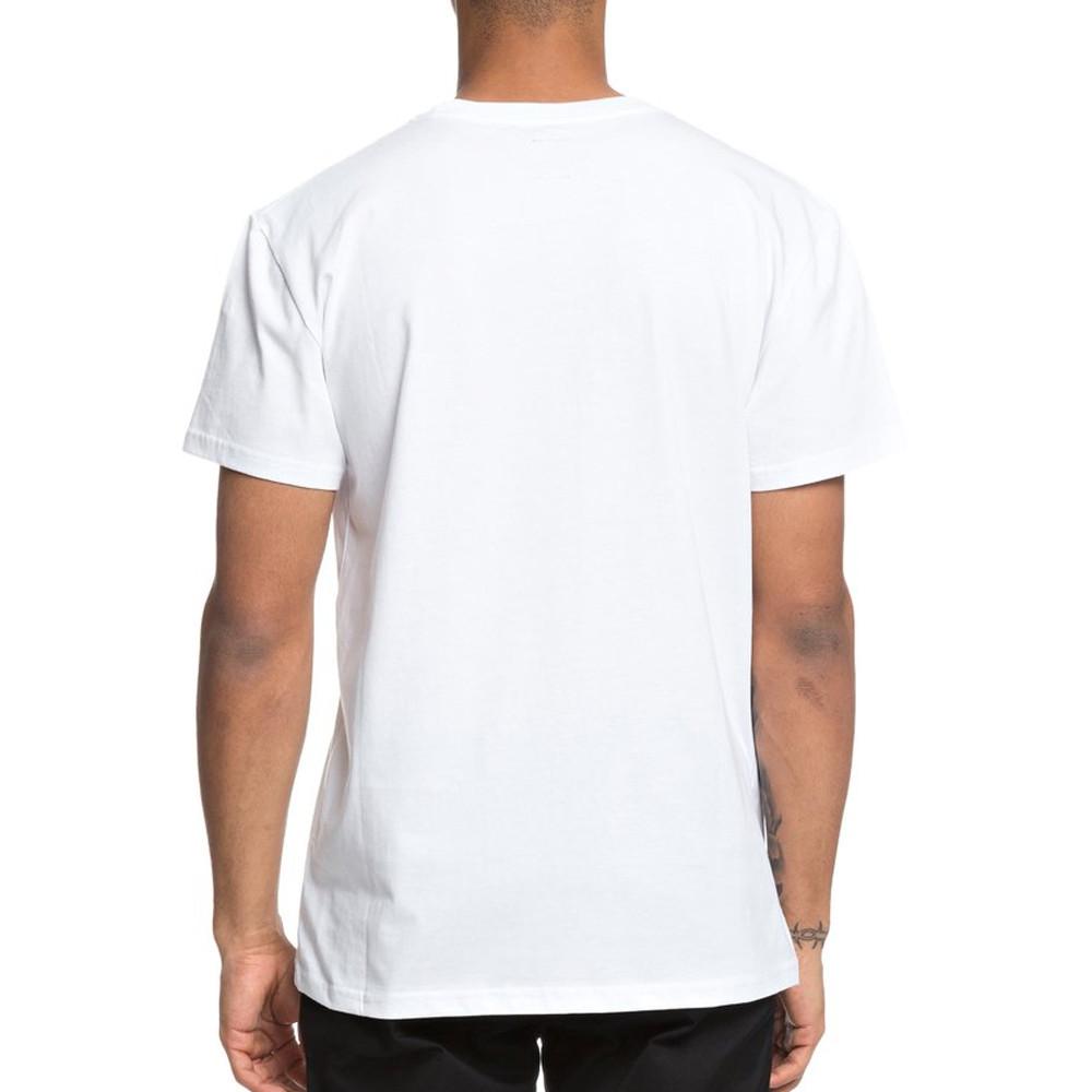 T-shirt Blanc Homme DC Shoes Warfare vue 2