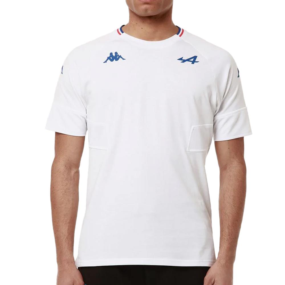 T-shirt Blanc Homme Kappa Adowi Espace des marques
