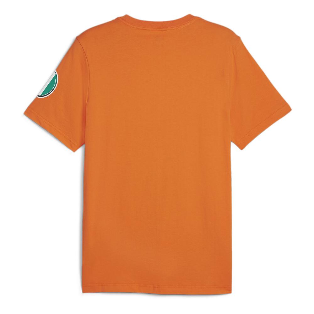T-Shirt Orange Homme Puma Afcon vue 2