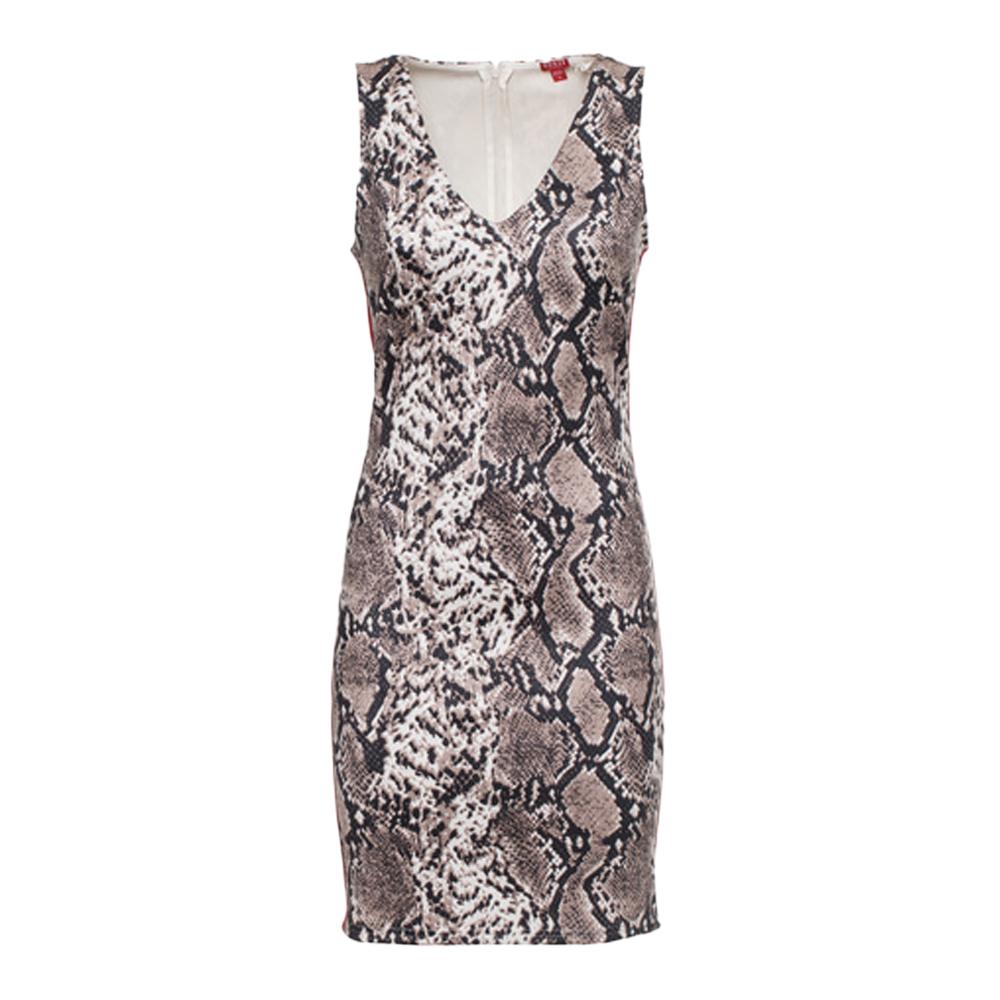 Robe Beige à Motifs Femme Guess Bonnie pas cher