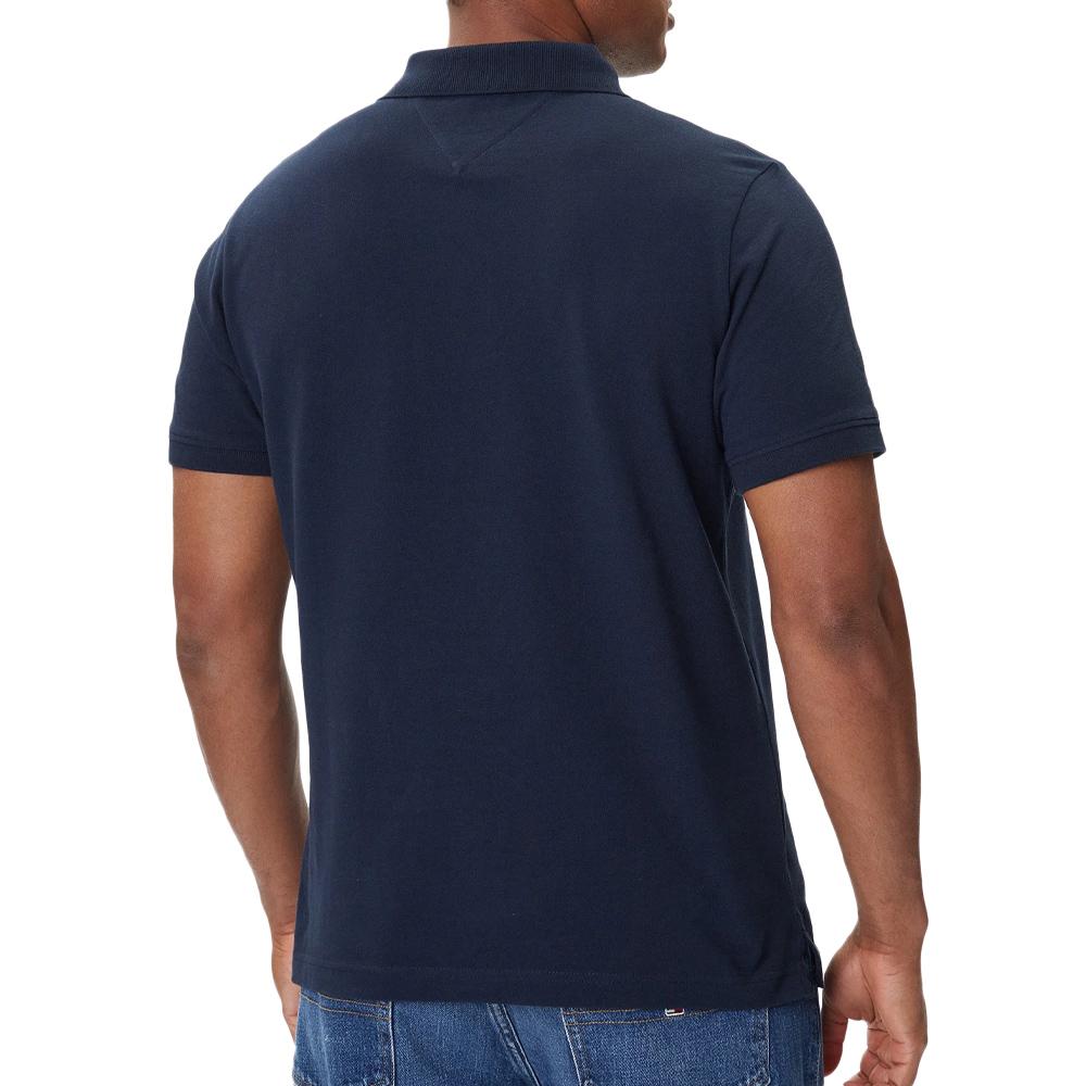 Polo Marine Homme Tommy Hilfiger Reg Linear vue 2