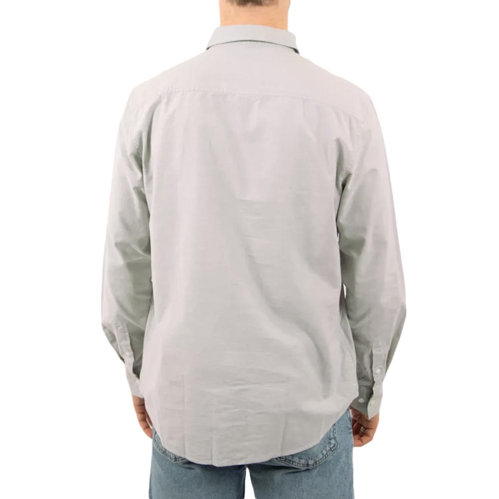 Chemise Beige Grisé Homme Calvin Klein Jeans Oxfords vue 2