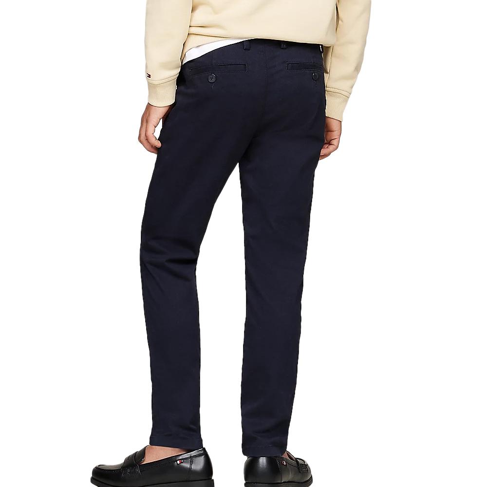 Pantalon Slim Noir Garçon Tommy Hilfiger 1985 vue 2