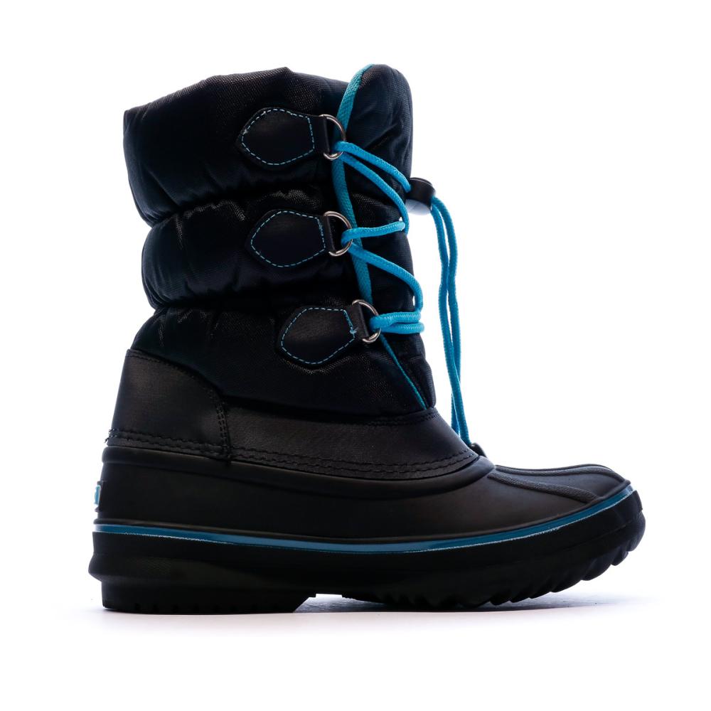 Bottes Après-Ski Noires/Bleues Enfant Kimberfeel Avalanche vue 2