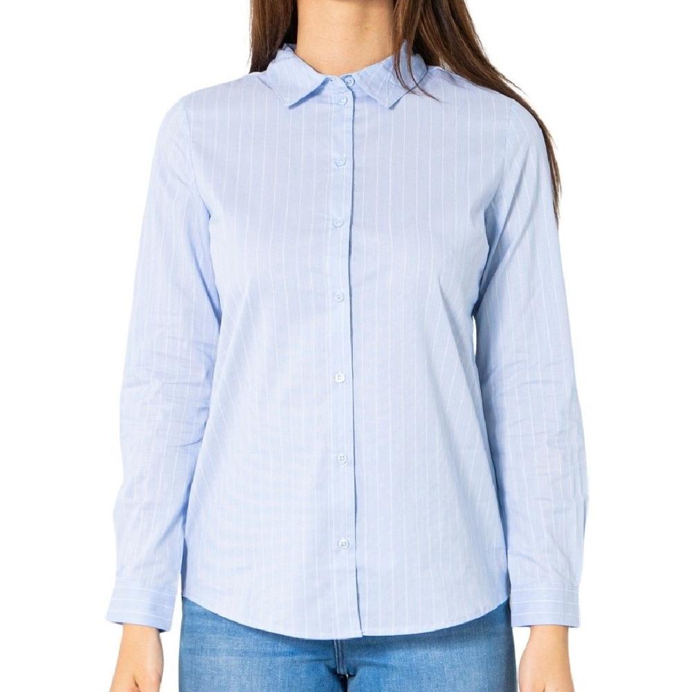Chemise Bleue à rayures Femme JDY Mio pas cher
