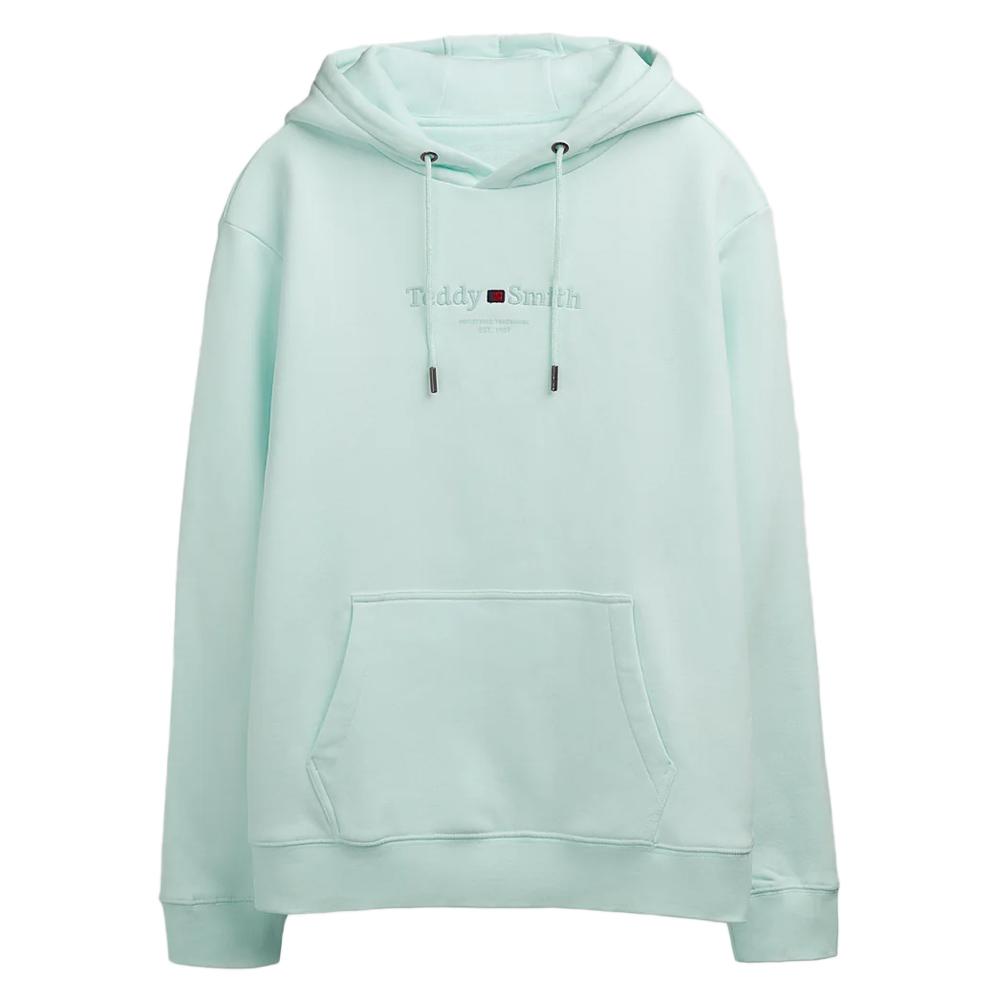 Sweat Turquoise Homme Teddy Smith Jim pas cher