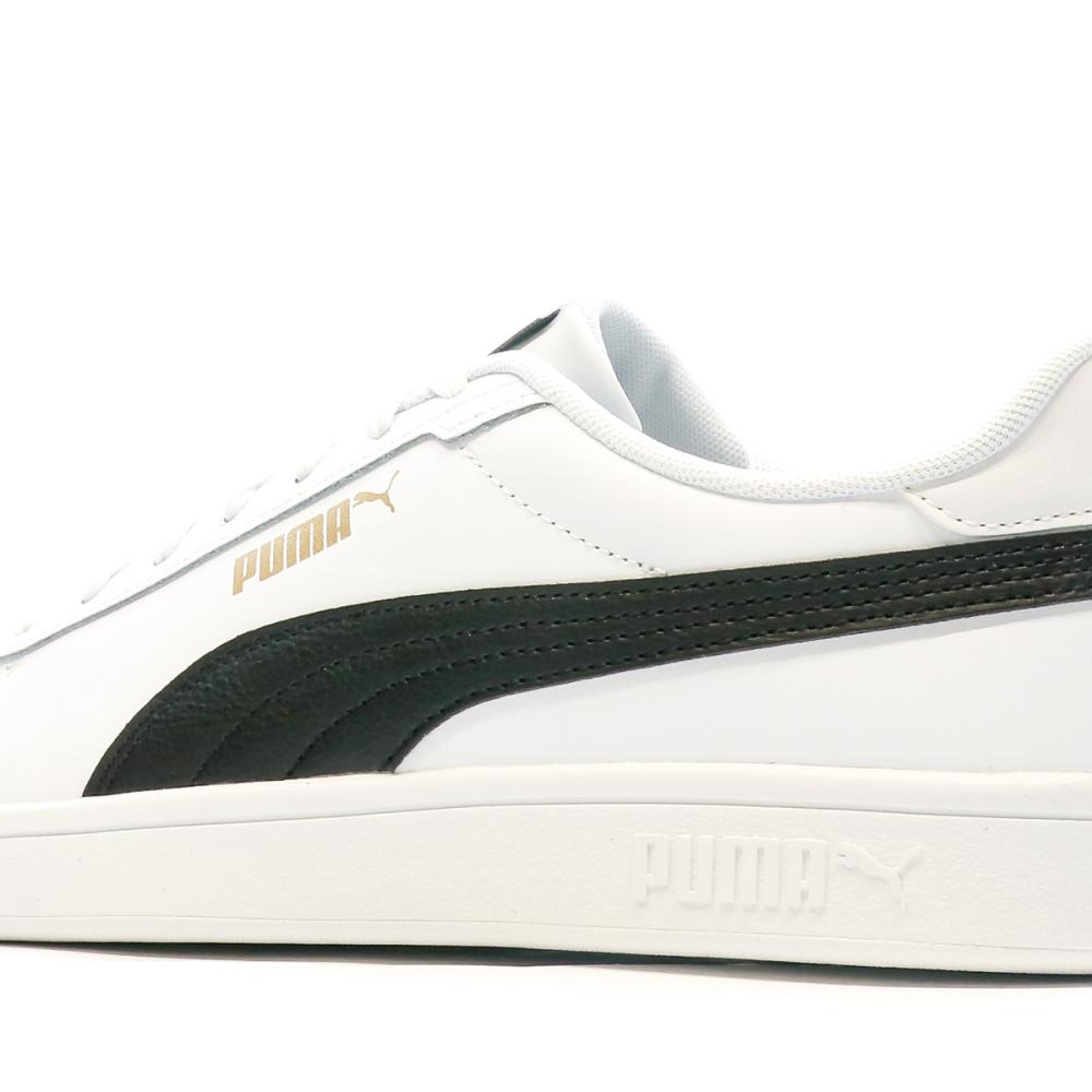 Baskets Blanches/Noires Homme Puma Smash 3.0 390987 vue 7