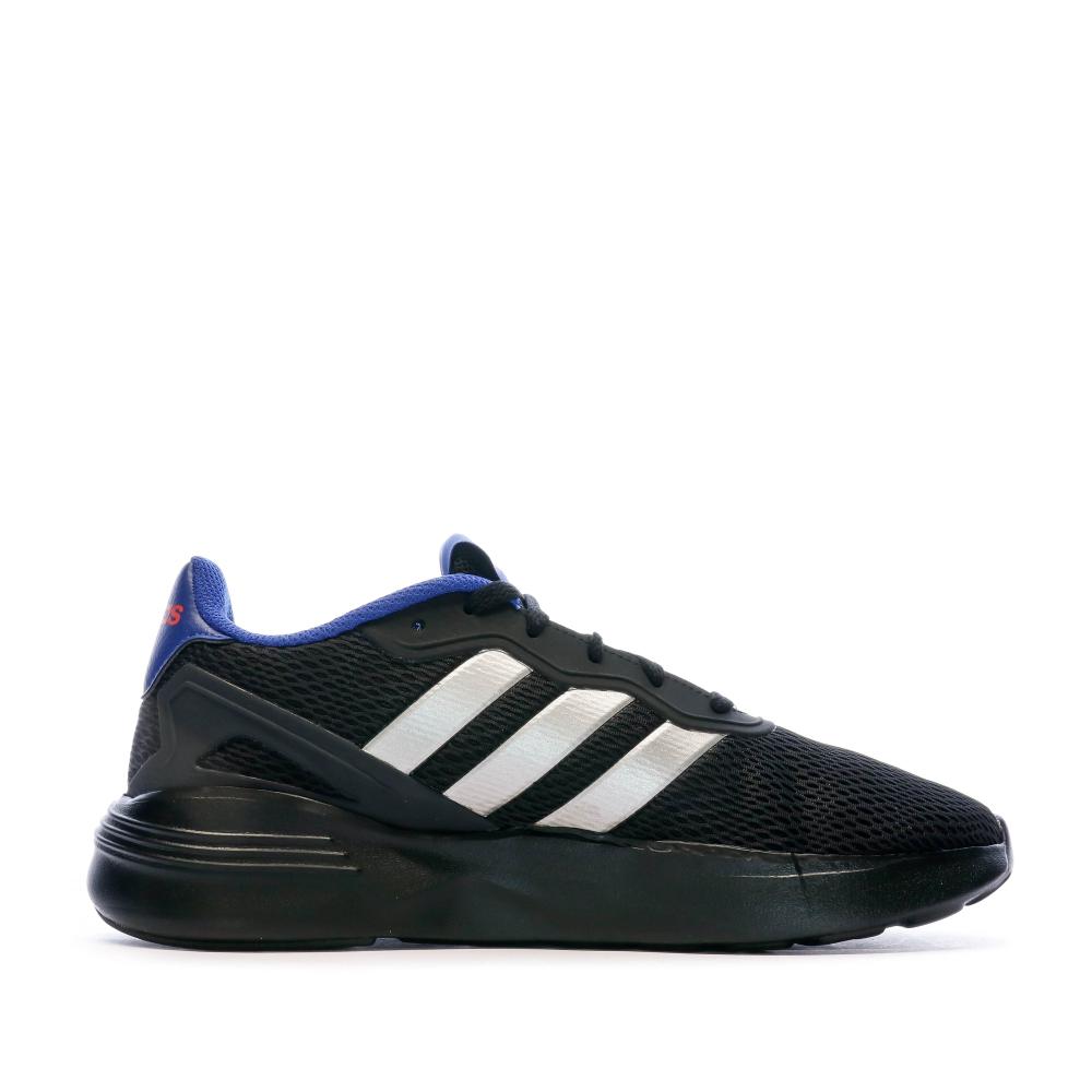 Baskets Noires Homme Adidas Nebzed vue 2