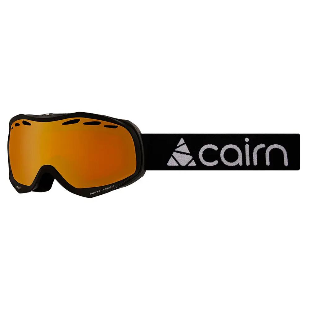 Masque de Ski Noir/Orange Mixte Cairn Speed Photochromic pas cher