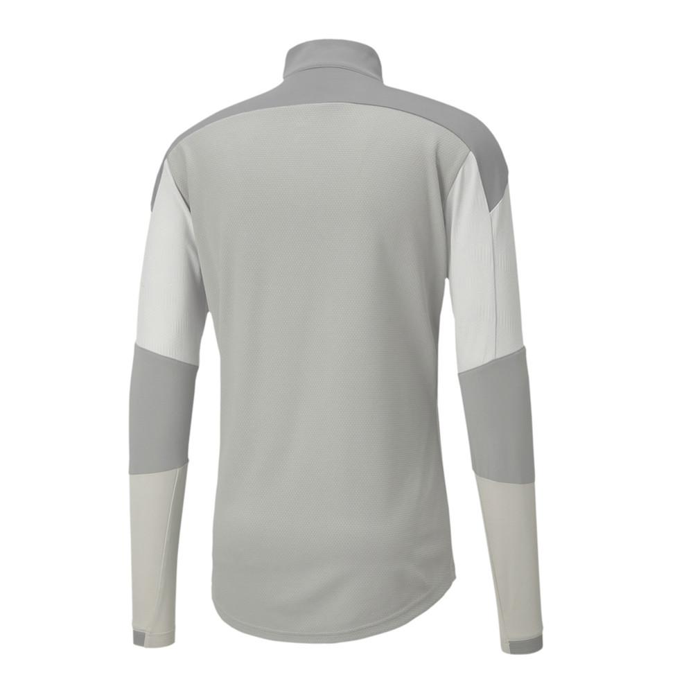 OM Sweat Training Top 1/4 zip gris homme Puma 2020/21 vue 2
